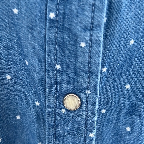 Levi’s denim sleeveless tank top size large - Picture 5 of 8